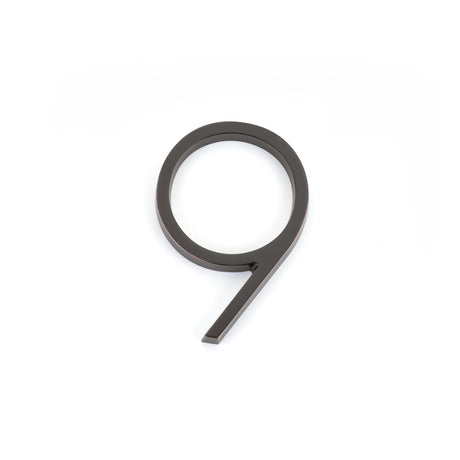 Emtek 7" Modern # 9 House Number in Oil Rubbed Bronze