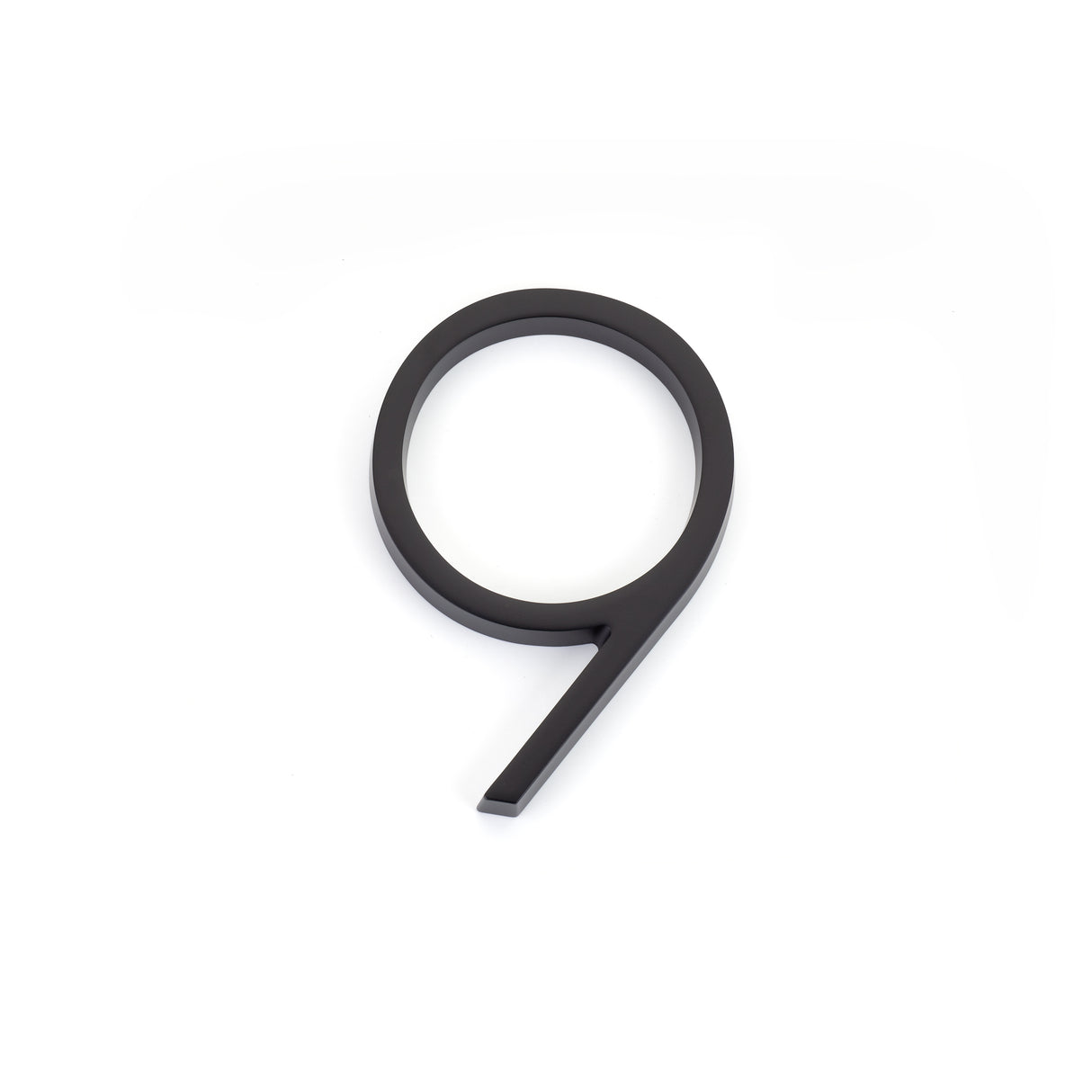 Emtek 7" Modern # 9 House Number in Flat Black