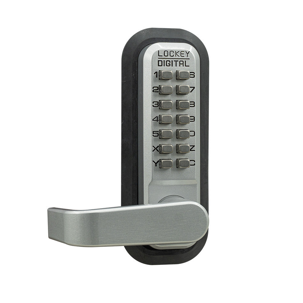 Lockey 285PSCMG satin chrome marine grade exit device trims