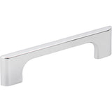 Jeffrey Alexander 286-96PC polished chrome cabinet drawer pull