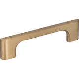 Jeffrey Alexander 286-96SBZ satin bronze cabinet drawer pull