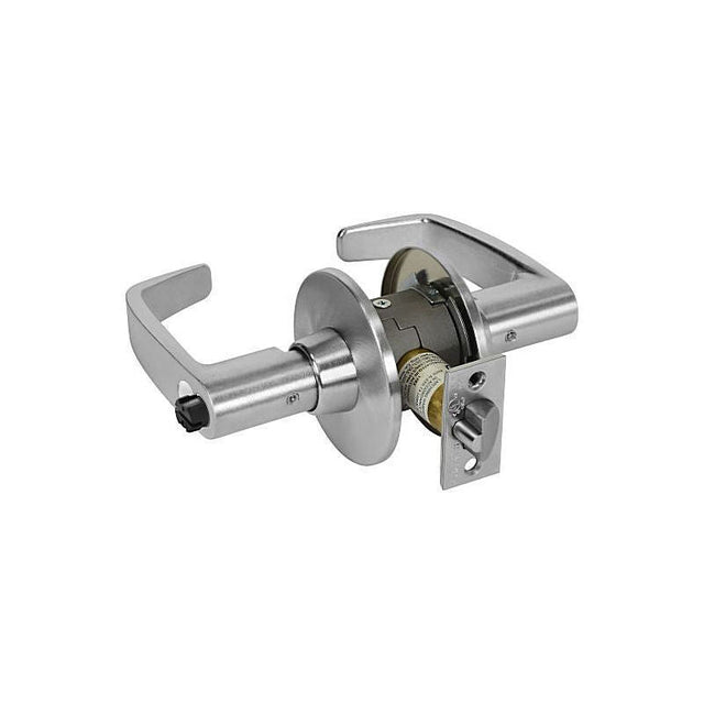 Sargent 287011G04LL26D satin chrome storeroom door lever