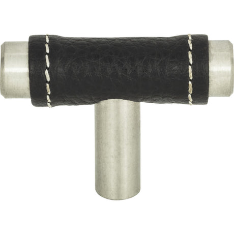 Atlas Homewares 288-BL-SS black / stainless steel cabinet knob