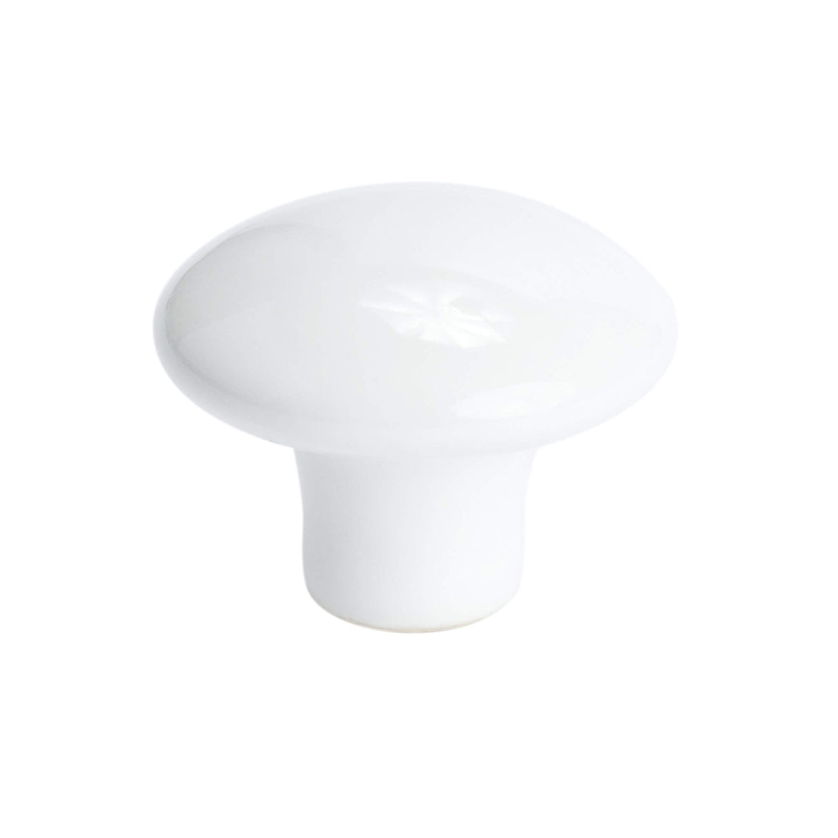 Berenson Concord 1 3/8" Diameter Cabinet Knob in Ceramic White