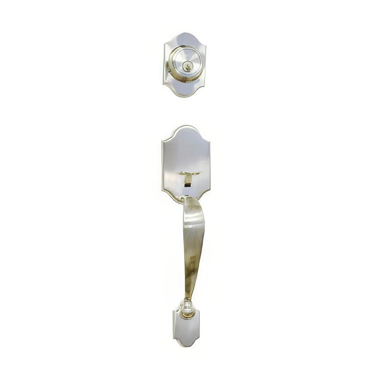 Better Home Products 28815SN satin nickel single cylinder handleset