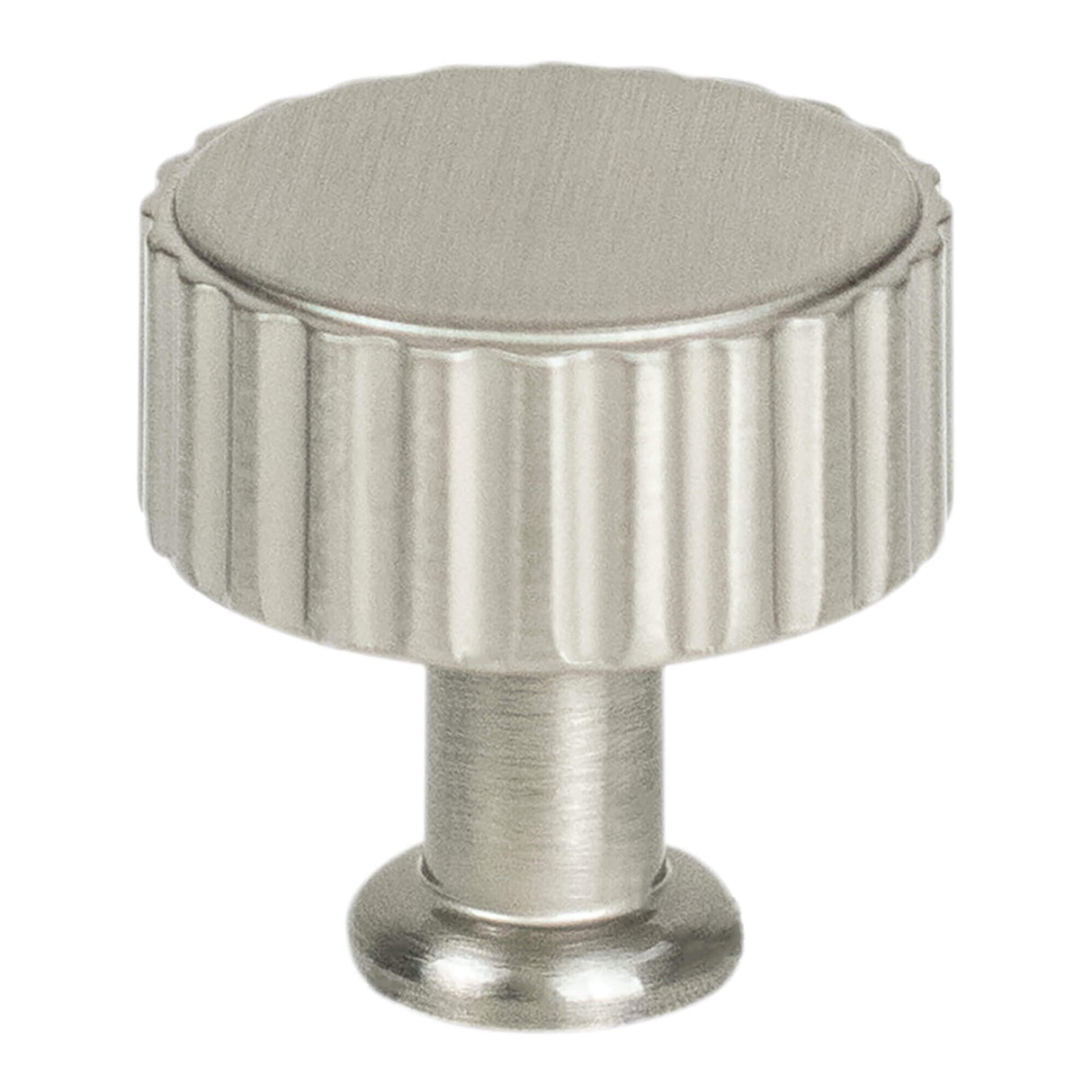 Berenson Cannelee 1 3/16" Diameter Cabinet Knob in Brushed Nickel