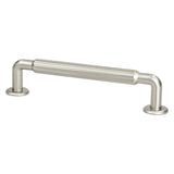 Berenson Cannelee 128mm Center to Center Cabinet Pull in Brushed Nickel