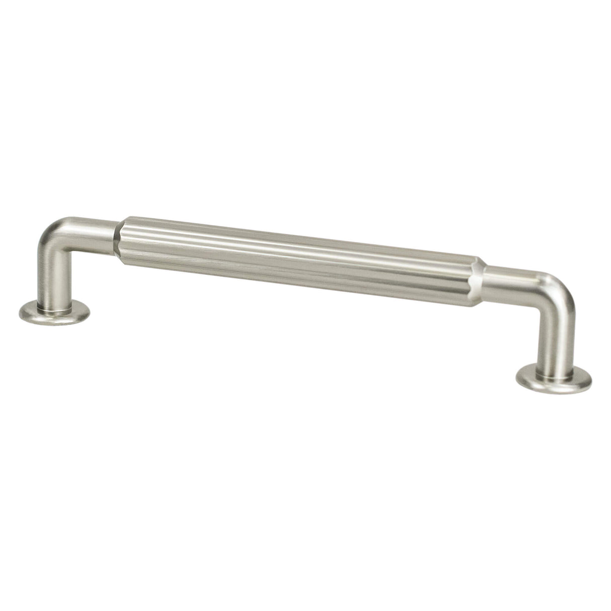 Berenson Cannelee 160mm Center to Center Cabinet Pull in Brushed Nickel