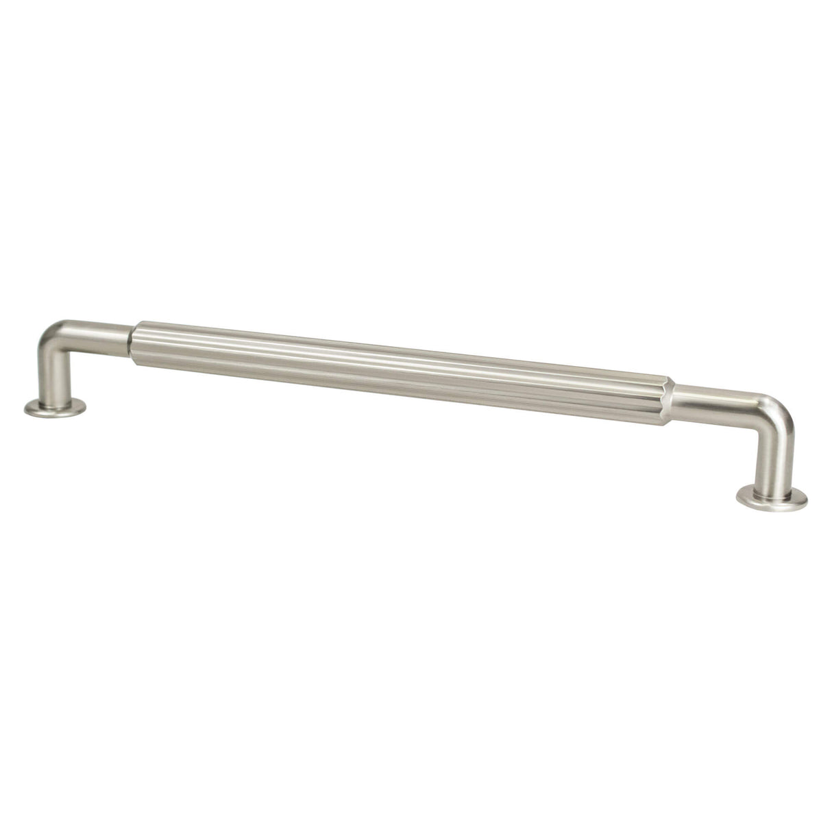 Berenson Cannelee 12" Center to Center Appliance Pull in Brushed Nickel