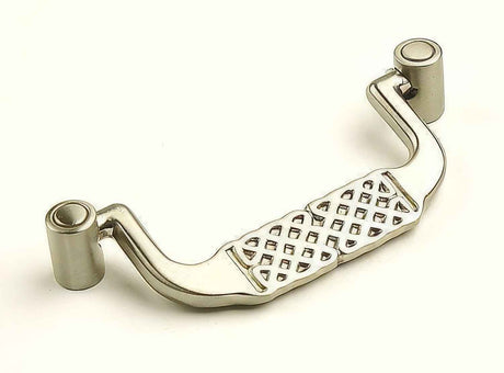 Century Hardware 29243-DSN Highlander cabinet pull handle in satin stainless, additional view