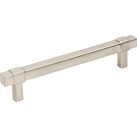 Jeffrey Alexander 293-128SN Zane cabinet drawer pull, additional view