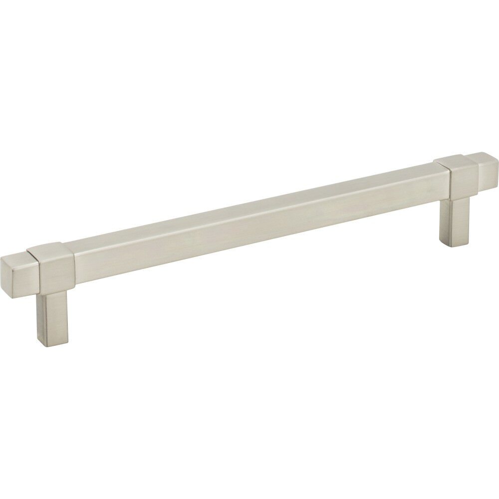 Jeffrey Alexander 293-160SN Zane cabinet drawer pull, additional view