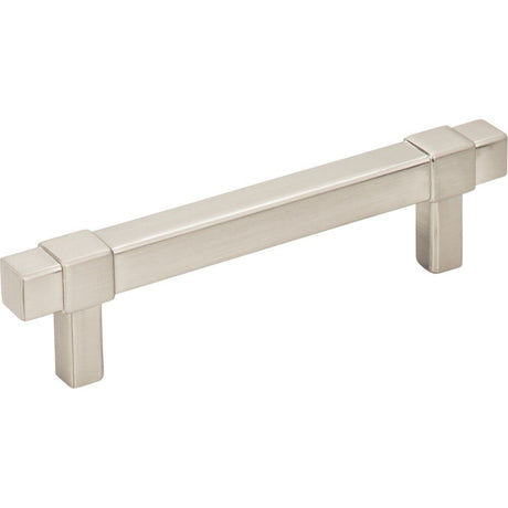 Jeffrey Alexander 293-96SN Zane cabinet drawer pull, additional view