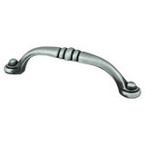 Berenson 2934-1BAP-P brushed antique pewter cabinet handle pull