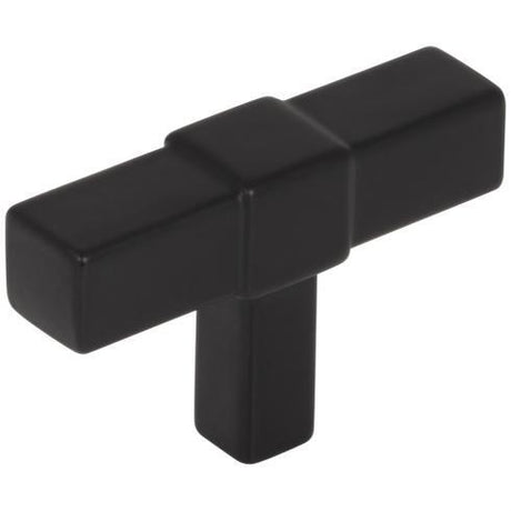 Jeffrey Alexander 293T-MB Zane t-shaped cabinet knob, additional view