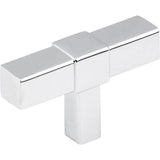 Jeffrey Alexander 293T-PC polished chrome t shaped cabinet knob