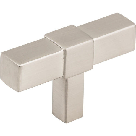 Jeffrey Alexander 293T-SN satin nickel t shaped cabinet knob