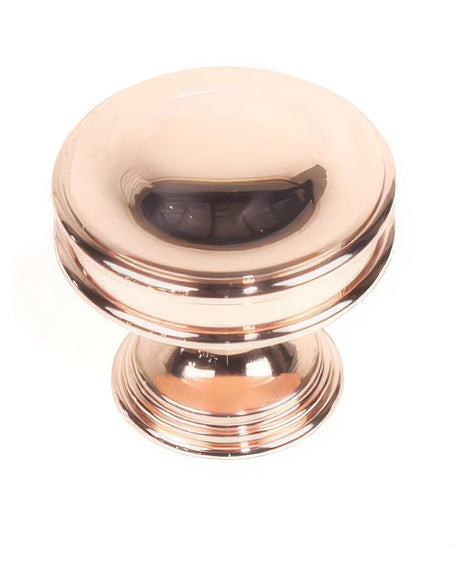 Century Hardware 29407-RG polished rose gold cabinet knob