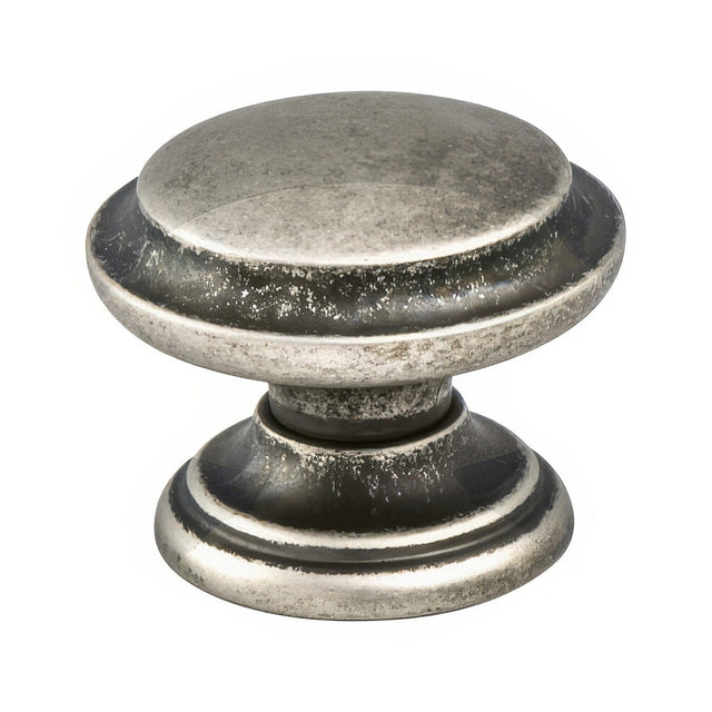 Berenson 2976-1RN-C rustic nickel cabinet knob