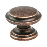 Berenson 2977-1RC-C rustic copper cabinet knob