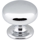 Elements 2980PC polished chrome cabinet knob