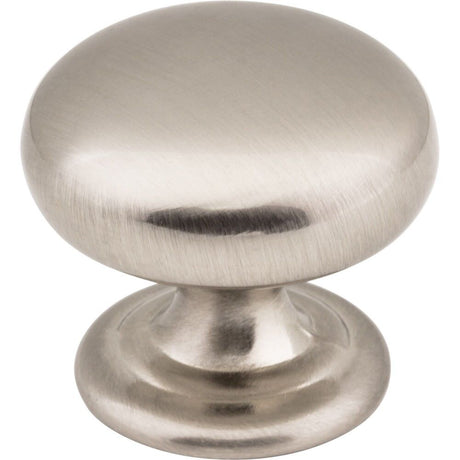 Elements 2980SN Florence cabinet knob in satin nickel, additional view