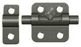 Deltana 2BBU15A antique nickel barrel bolt