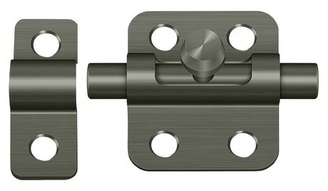 Deltana 2BBU15A antique nickel barrel bolt