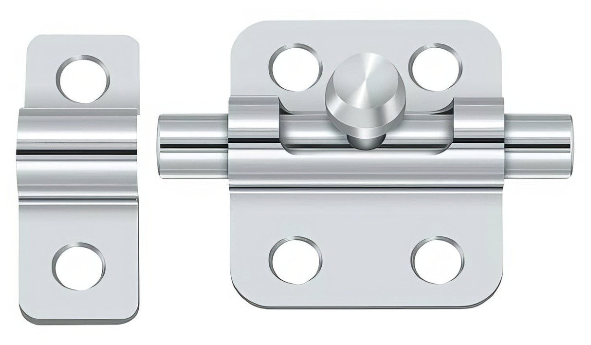 Deltana 2BBU26 chrome barrel bolt