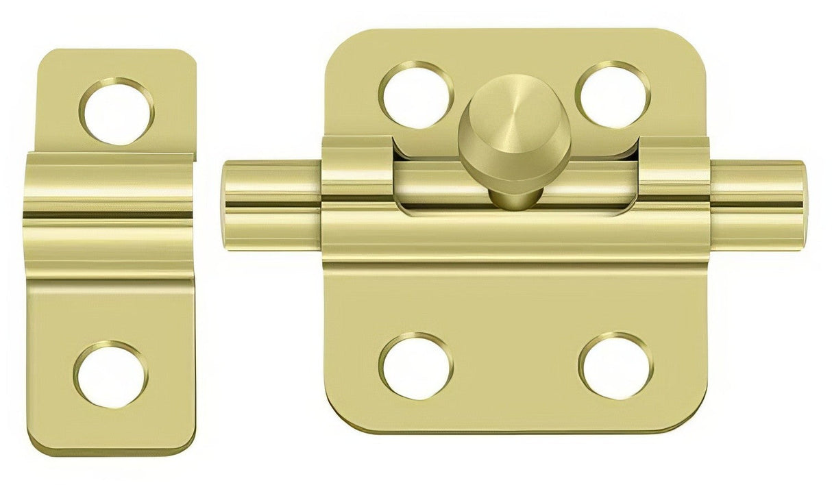 Deltana 2BBU3 polished brass barrel bolt