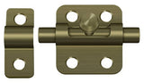 Deltana 2BBU5 antique brass barrel bolt