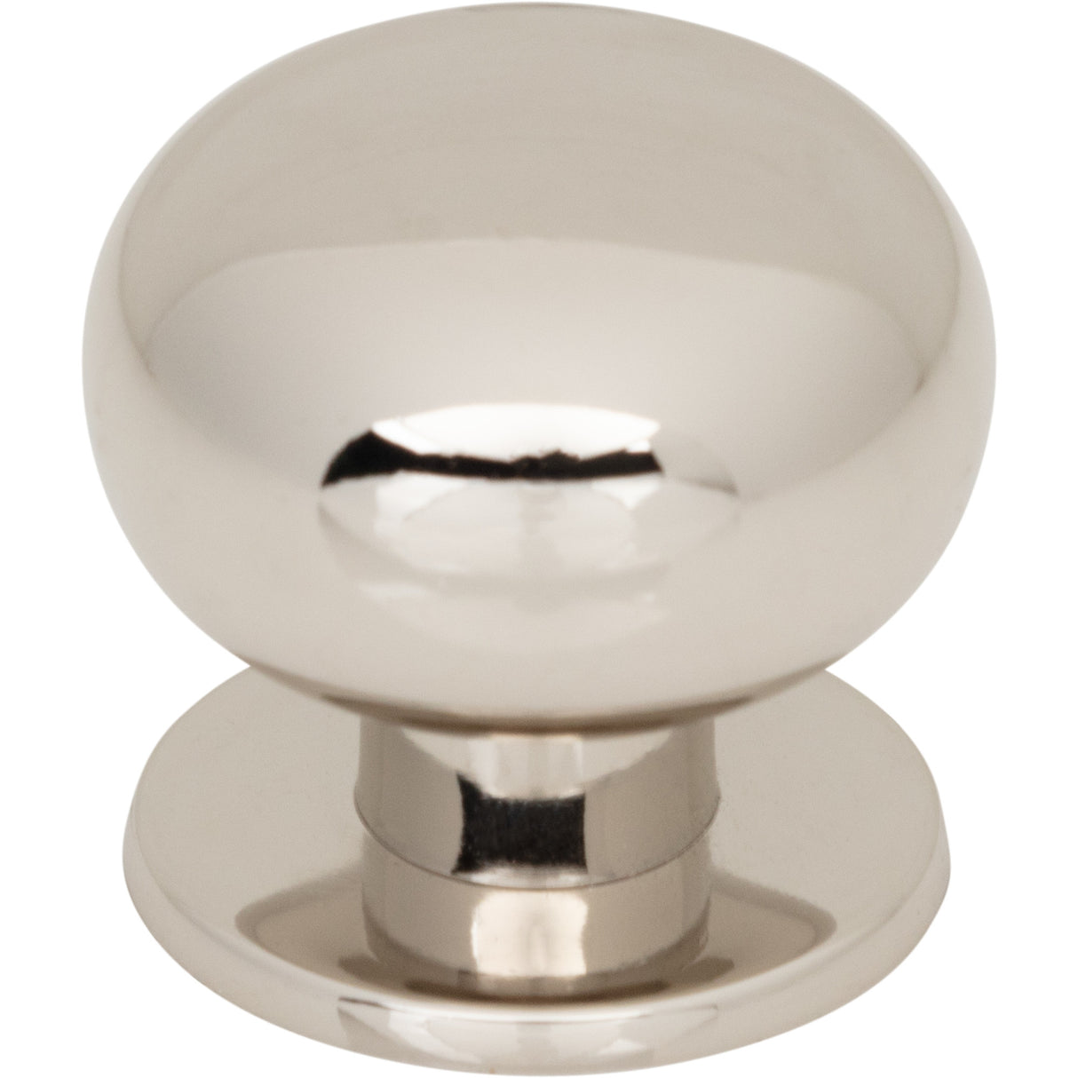 Top Knobs TK3330PN Lambert 1 1/4" Diameter Round Knob Polished Nickel