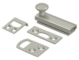 Deltana 2SBCS15 satin nickel surface bolt