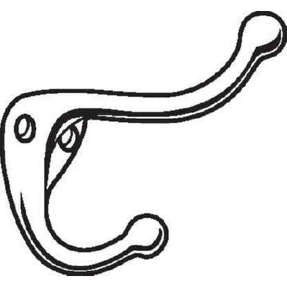 Don-Jo 300613 oil rubbed bronze coat hook