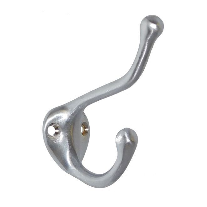 Don-Jo 300626 satin chrome coat hook