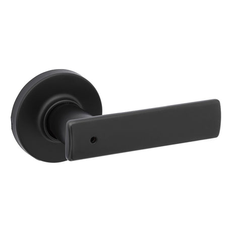 Kwikset 300BRNLRDT Breton Lever in Matte Black