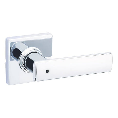 Kwikset 300BRNLSQT-26 bright chrome privacy door lever