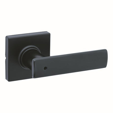 Kwikset 300BRNLSQT-514 iron black privacy door lever