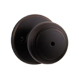 Kwikset 300CV-26DV1 satin chrome privacy door knob