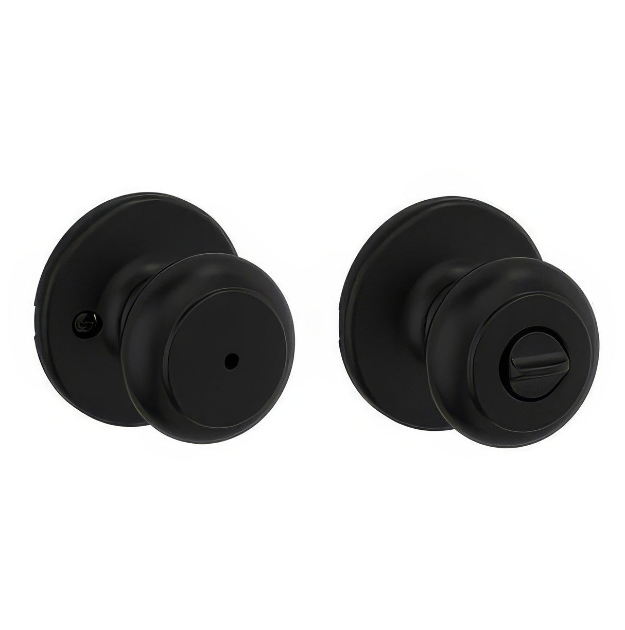 Kwikset 300CV-15 satin nickel privacy door knob