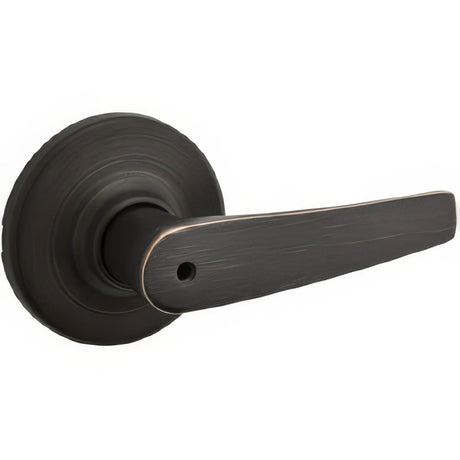 Kwikset 300DL-3V2 polished brass privacy door lever