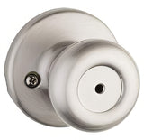 Kwikset 300T-26D satin chrome privacy door knob