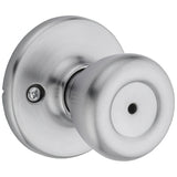 Kwikset 300T-26 polished chrome privacy door knob