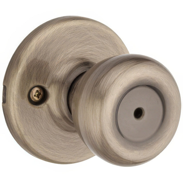 Kwikset 300T-5 antique brass privacy door knob