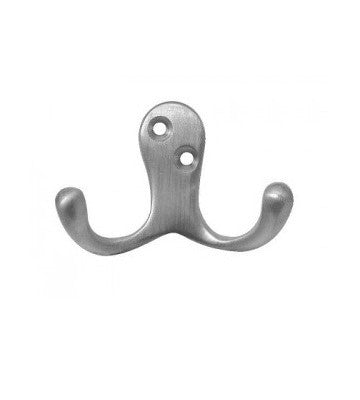 Don-Jo 302619 clear satin nickel coat hook