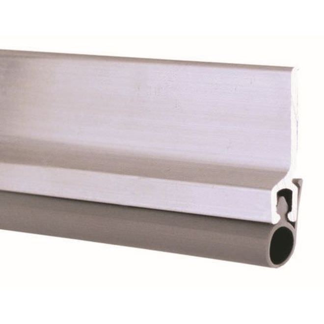 Pemko 303AV3684 36 Inch x 84 Inch Standard Perimeter Gasketing with Vinyl Mill Finish Aluminum Finish