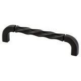 Berenson 3040-155-P satin black cabinet handle pull