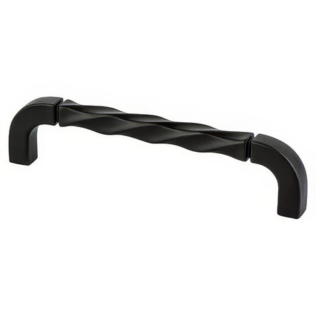 Berenson 3040-155-P satin black cabinet handle pull