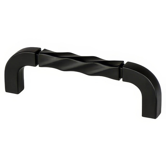 Berenson 3043-155-P satin black cabinet handle pull