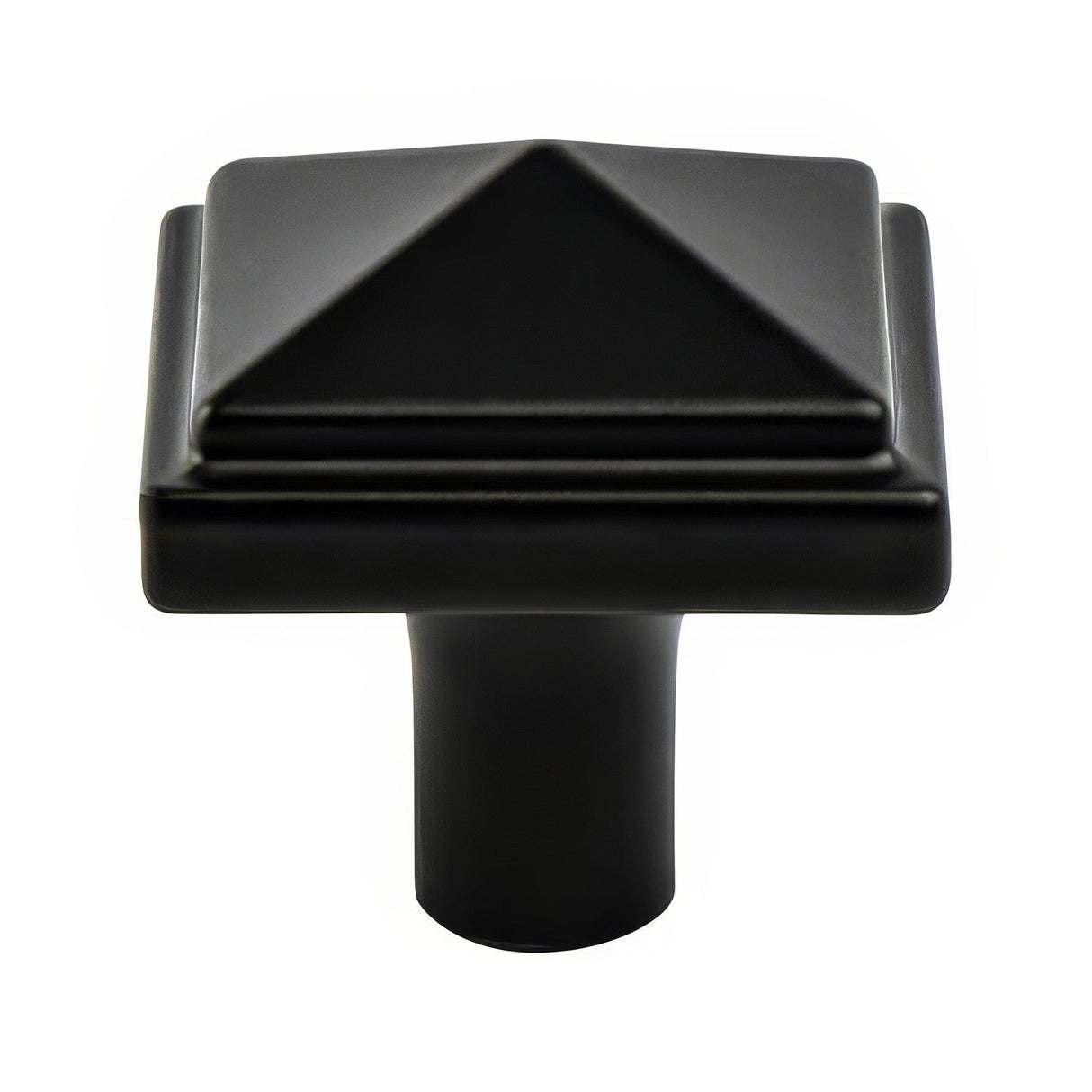 Berenson 3049-155-P satin black cabinet knob